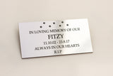 Engraved Memorial Plaques